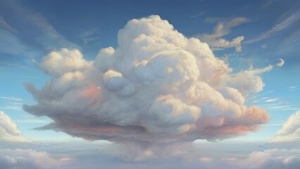 Naklejka premium cloud in the sky