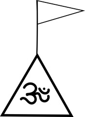 Hindu Art Icon Vector image
