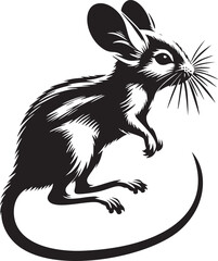 Leap of the Tiny Desert Dancer