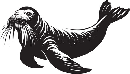 Graceful Aquatic Dance