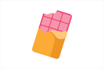 Chocolate Valentine Day Sticker Design