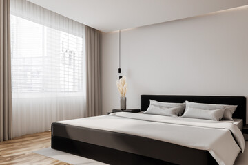 Fototapeta na wymiar Contemporary Bedroom Interior