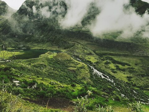 Cascadas de Cochecorral, Cajabamba - Per&uacute;.