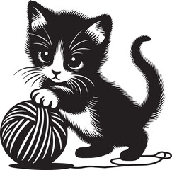 Kitten’s Playful Moment