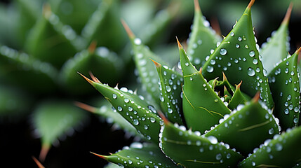 The texture of a cactus spine is revealed in sharp detail, highlighting nature's self-defense mechanisms