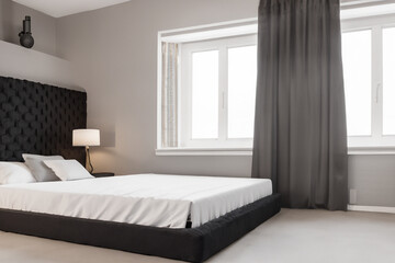 Fototapeta na wymiar contemporary interior bedroom