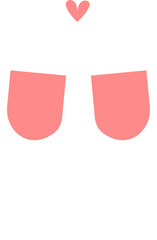 Valentine Champagne Element