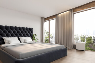 contemporary interior bedroom