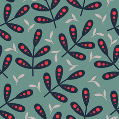 Floral Vector Seamless Pattern