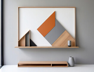 Minimalistic Workshop - Scandinavian-inspired contemporary art with seamless technology integration Gen AI