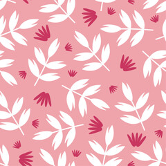 Floral Vector Seamless Pattern