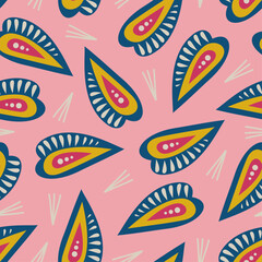 Floral Vector Seamless Pattern