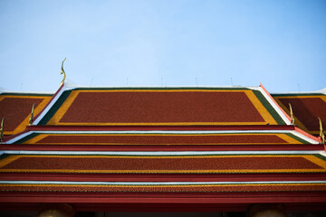 thai temple roof