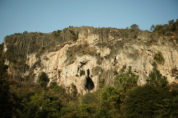 rock in the mountains