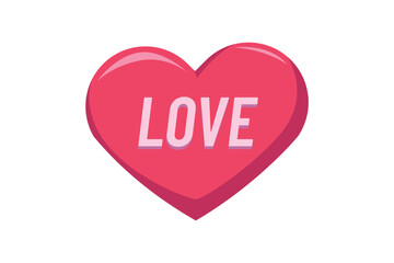 Love Happy Valentine Day Sticker