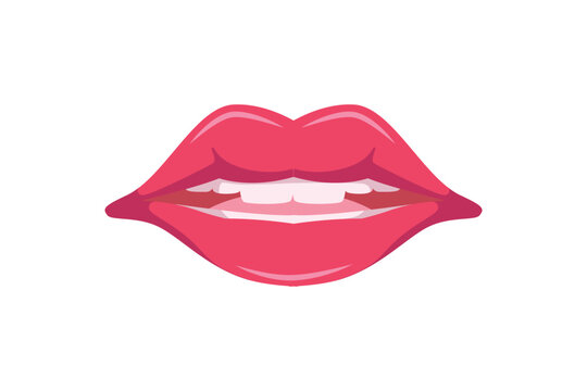 Lips Happy Valentine Day Sticker