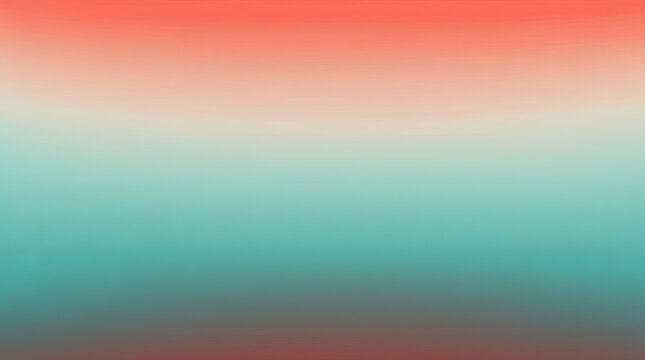 Vibrant Gradient Background from Warm Red to Cool Teal