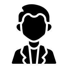 businessman Solid icon