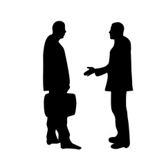 Business people shaking hands