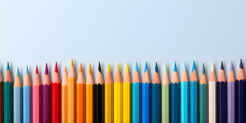 DEIB Diversity, Equity, inclusion, and Belonging concept with colorful pencils.