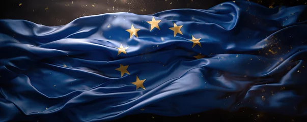 Fotobehang european union flag © iwaart