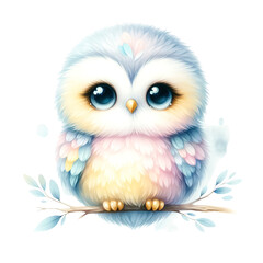 Obraz premium Owl Cartton Style