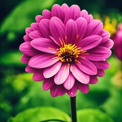 pink dahlia flower