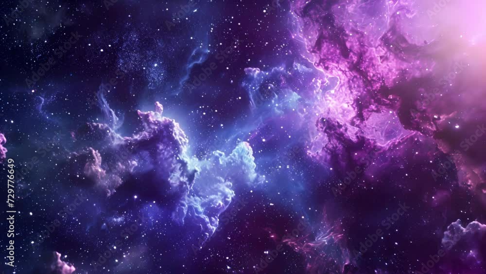 Poster in a celestial orchestra each instrument blends seamlessly into the cosmic symphony creating an ethe