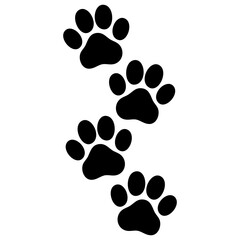 Fototapeta premium Paw Prints