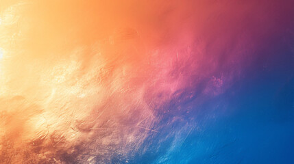 Gradient background ranging from copper to sea blue. - obrazy, fototapety, plakaty