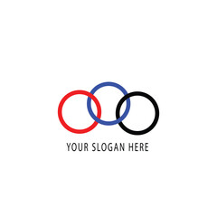 ring logo design with different color