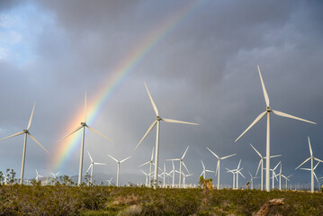 Electricity Generation, Windmills, Mojave, California, Green Energy, Fossil Fuels, Alternative Energy, Renewable Energy, Sustainable, Wind Turbines, Clean Power, Eco-Friendly, Technology