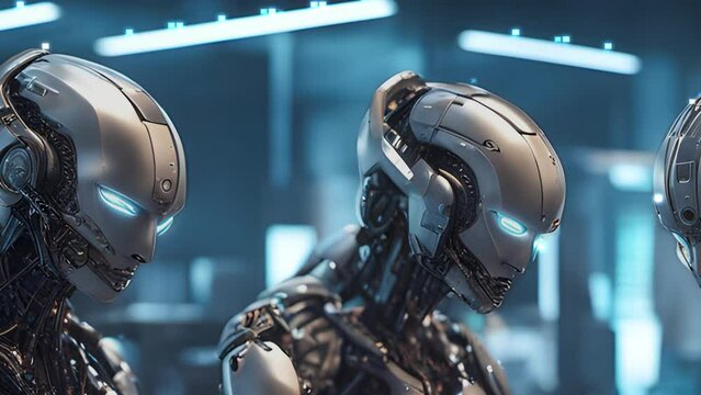 a technology mechanic industry production worker robot repair automated automation cyborg robotics automate iot artificial intelligence assembly manufacturing factory warehouse industrial robotic