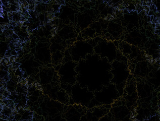 Imaginatory fractal abstract background Image