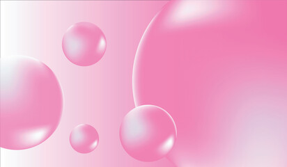 Abstract background, gradient background, pastel, bubbles