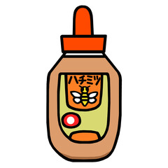 ハチミツ　イラスト