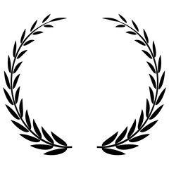 laurel wreath vector