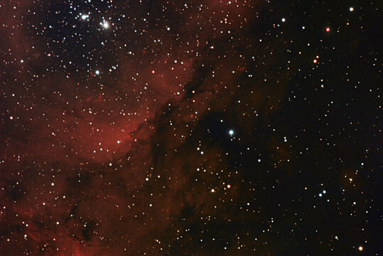 IC 1848  (Westerhout 5, Sharpless 2-199, LBN 667, Soul Nebula), an emission nebula in the constellation Cassiopeia 
