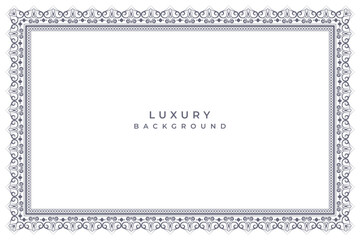 luxury black page certificate border seamless pattern or wedding invitation background banner
