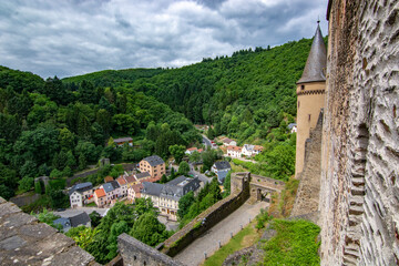 Fototapeta na wymiar Luxembourg Castle Village