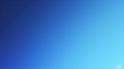 Gradient background from light blue to navy blue.