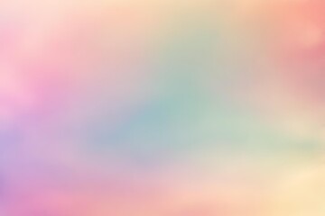 Obraz premium Abstract Gradient Smooth Blurred Bokeh Pastel Background Image
