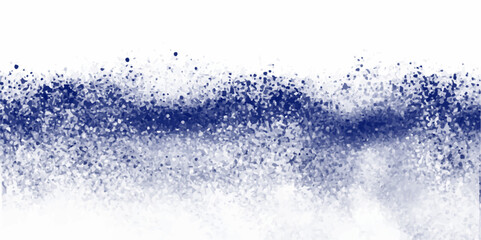 Abstract blue and white powder splatted snow background, Freeze motion of color powder exploding/throwing color powder, color glitter texture on white background	
