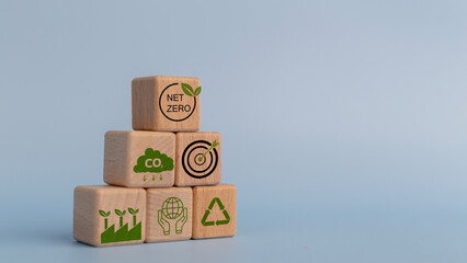 ESG concept of environmental, social, and governance. Sustainable corporation development.
