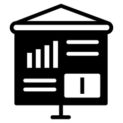 Presentation glyph icon