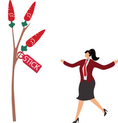 Businessman, Carrot and stick, Dangling a Carrot