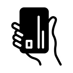 The cashless icon. Digital payments icon