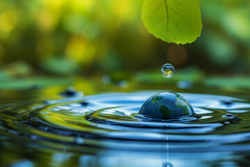 World water day concept.