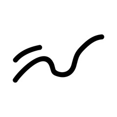 Abstract Line Doodle Art