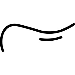 Abstract Line Doodle Art